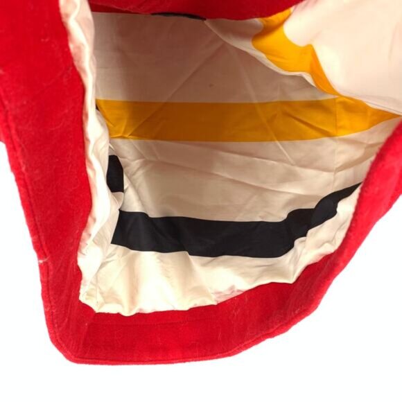 Pendleton Coat Womens Small Jacket Campbell Peacoat Cascade Wool Warm Red - Picture 7 of 8